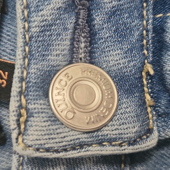 Quince Light Blue Flare & Wide Leg Jeans - Picture 5 of 12